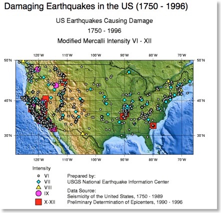 SeismicityUSA